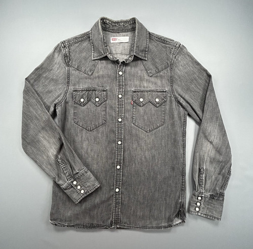 Levi western denim shirt - western,