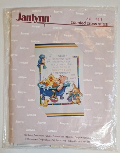 Janlynn counted cross stitch - counted,
