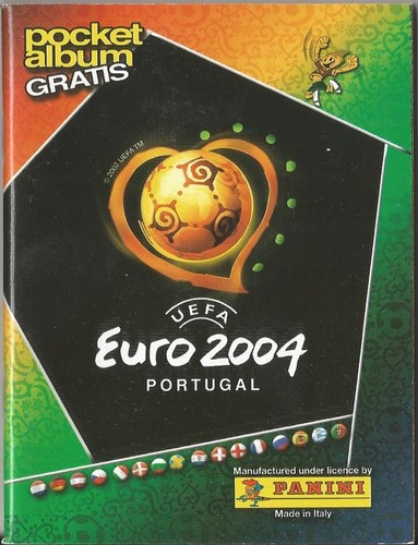 Panini euro 2004 pocket album - euro,