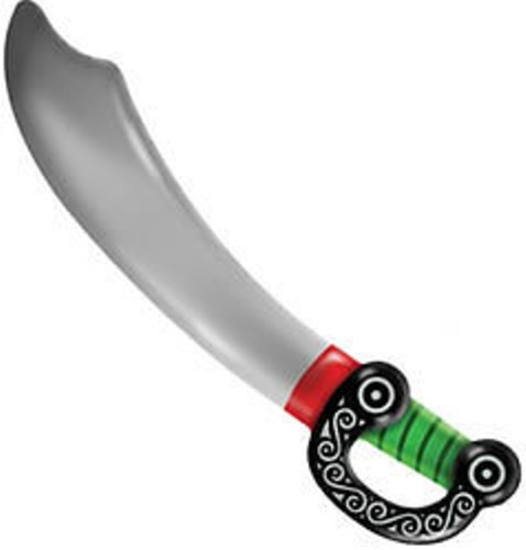 Inflatable pirate sword - pirate, /