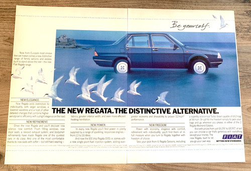 Fiat regata 1980s - fiat, frameable