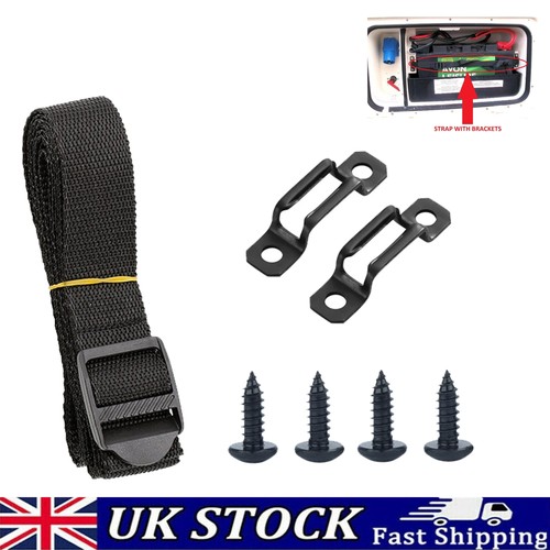 Caravan leisure battery - battery, strap