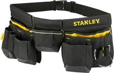 STANLEY Essential Tool Belt Pouch Apron, Multiple pockets, One size 
