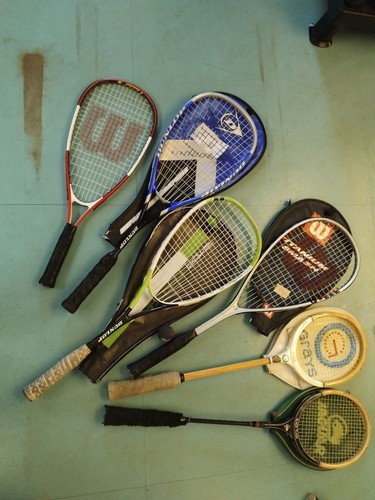 Squash rackets bundle inc - rackets, x