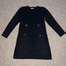 Ladies Black Zara Knit Dress /