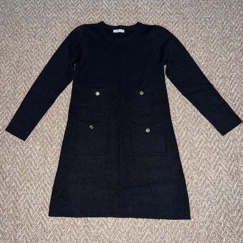Ladies black zara - knit, /