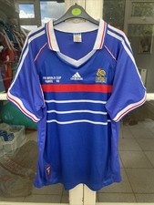 Retro France 1998 World Cup Final #10 Zidane Football Shirt XXL