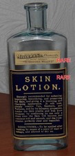 ANTIQUE  BOTTLE LABELS FOR  MILLER & CO CHEMISTS TUNBRIDGE WELLS - SKIN LOTION