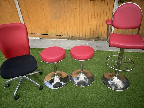 Chairs collection leather - 4,
