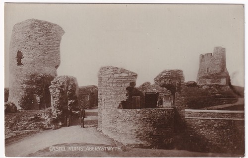 Castle ruins aberystwyth - castle,