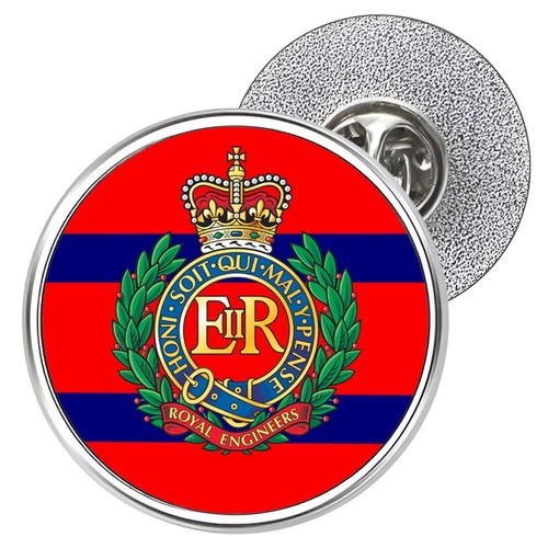 Royal engineers metal lapel - royal,