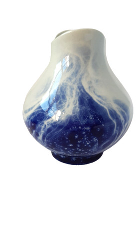 Rare royal doulton blue - royal, veined
