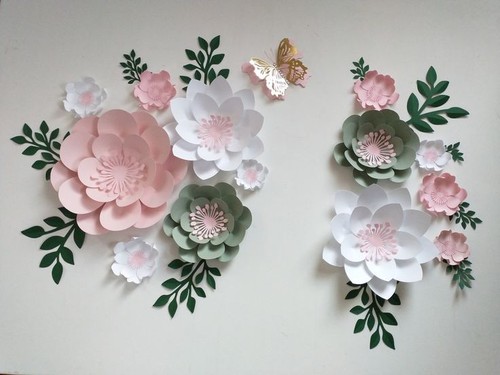 Giant large paper flowers - giant,