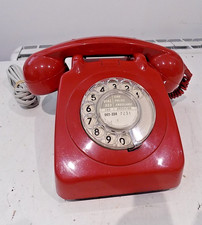 Vintage Red GPO Rotary Dial