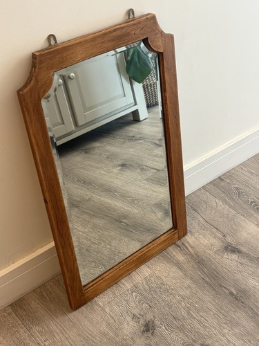 Vintage art deco beveled wall - art,