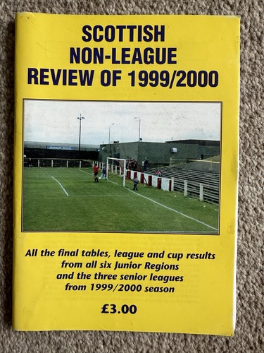 Scottish non league - league, review