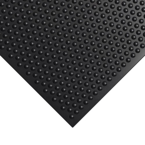 Stable rubber bubble top mat - stable,