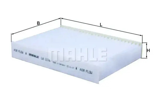 Cabin filter particulate - filter,