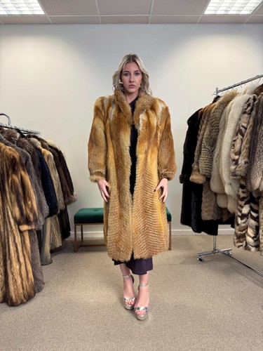 Red fox fur - fox, m