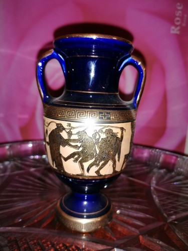 Vintage greek small vase - small,