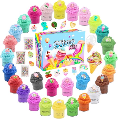 Slime kit fluffy children - kit,