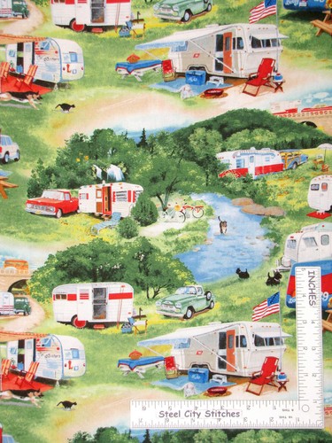 Vintage trailers camper - vintage, camp