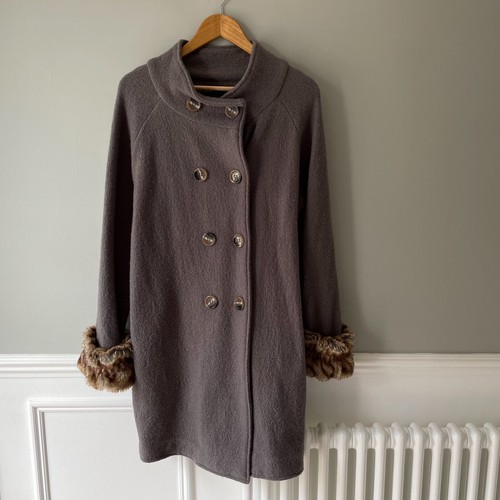 Zara long coat jacket khaki - zara,