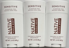 3-Pack Native Aluminum-Free