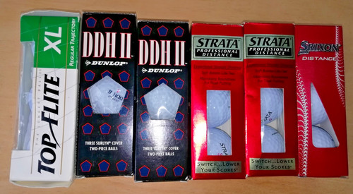 Vintage distance golf balls - distance,