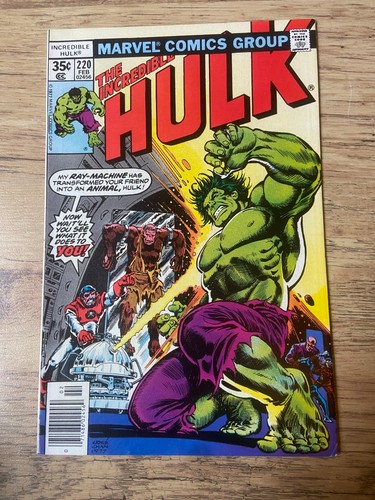 Incredible hulk 220 marvel - hulk,