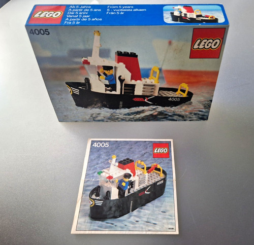 Vintage lego town - town, tug
