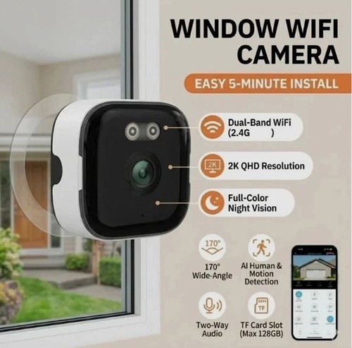 Window security camera 3mp - security,
