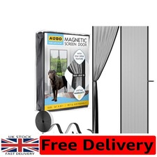 Heavy-Duty Magnetic Fly Screen