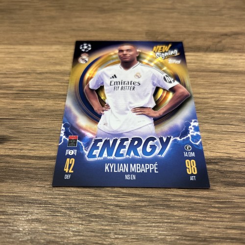 Kylian mbappe energy card - energy, ns