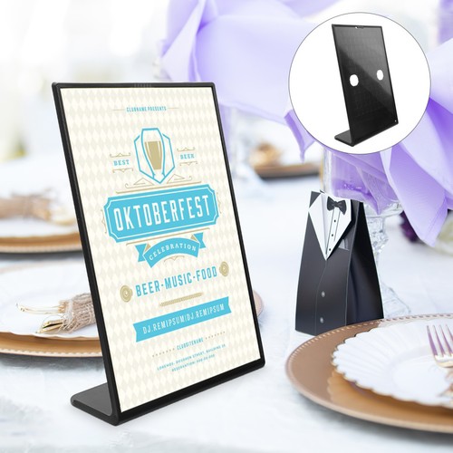 Menu display stand holder - display,