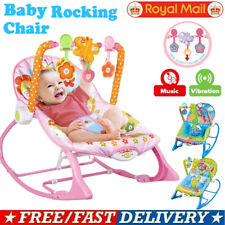 2in1 Electric Baby Bouncer Rocker Vibration Chair Musical Cradle Swing Seat Toys