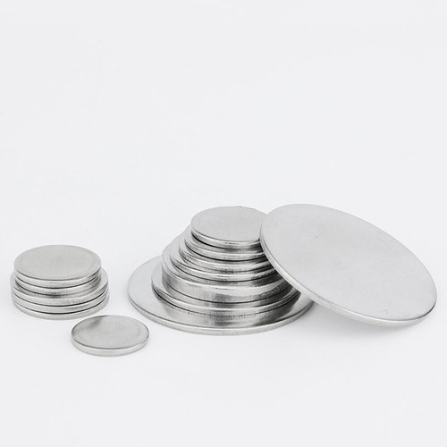 Blank round stainless - blank,