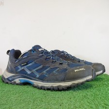 Meindl Boots Size 10 Men's Blue Caribe GTX Gore Tex Lace Up Low Top Hiking Shoes