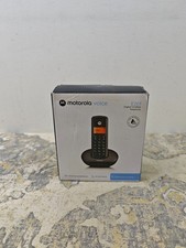 Motorola E201 Cordless Landline House Phone, Home Phone, Nuisance Call Blocking,