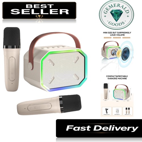 Portable karaoke machine with - karaoke,