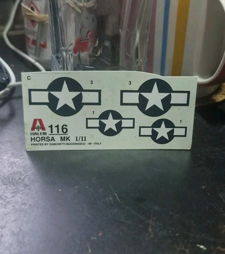Italeri usaaf insignia - 1/72,