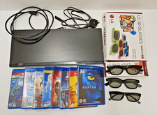 3D Panasonic Blu ray disc player DMP-BDT110 Player with 8 Blu Ray Discs