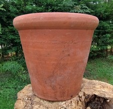 Vintage Large Hand Thrown Ward Darlaston Terracotta Plant Pot 9" Height VGC