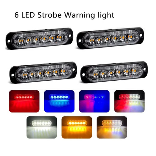 Led car strobe grille - car, lights