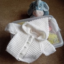 Hand Knitted Baby Cardigan