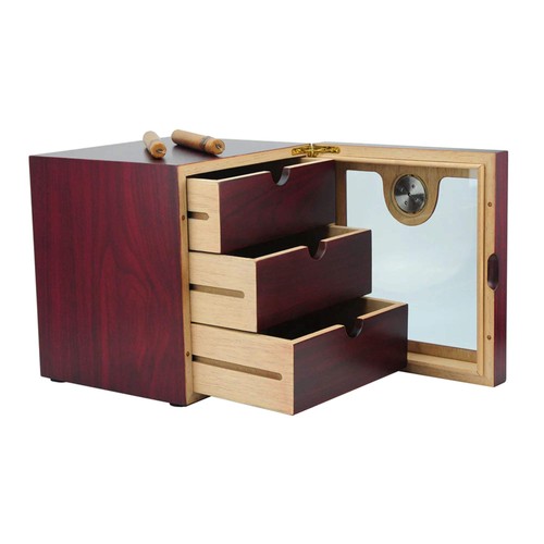 Bubinga cigar humidor - ct,
