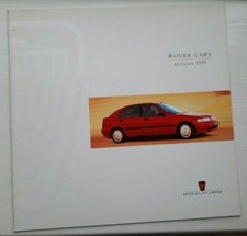 1995 ROVER MINI, TOURER, 100, 800, 200 COUPE / CABRIOLET, 600 car sales brochure