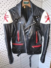 Vintage leather motorcycle - leather,