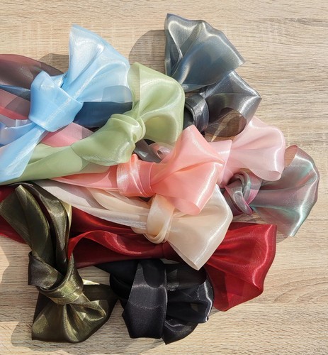 Sheer wedding ribbon wide - sheer,
