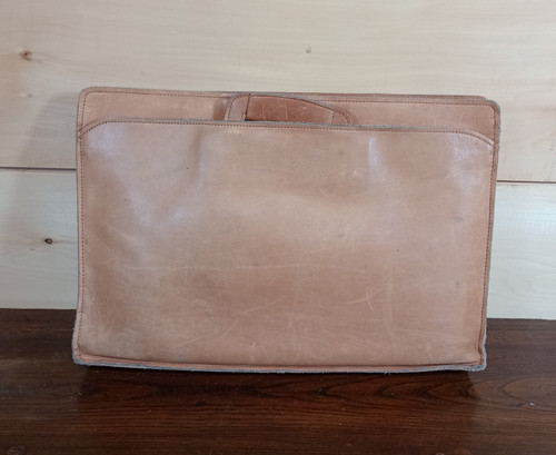 Vintage brown thick - brown, leather